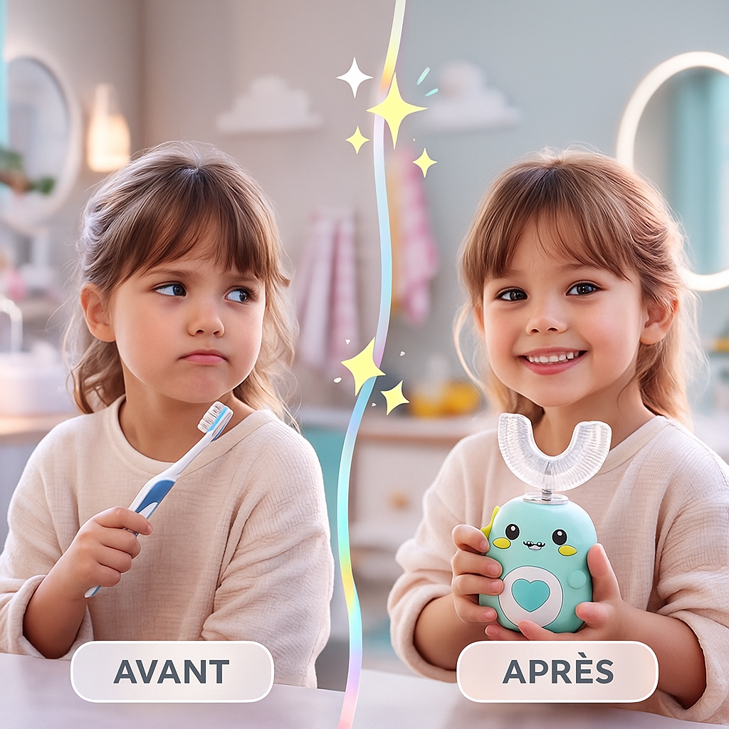 Brosse à dent en U pour enfants